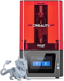 Creality Halot-One Resin 3D Printer, UV Resin Photocuring Printers with 6" Monochrome LCD Screen, Fast Precise Printing with Integral Light Source, Print Size 127x80x160mm
