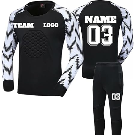 Personalisiertes Torwart Trikot - Individuell Mit Name & Nummer Für Fußballfans