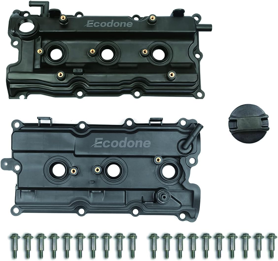 Engine Valve Cover Set with Bolts & Oil Cap & Gaskets