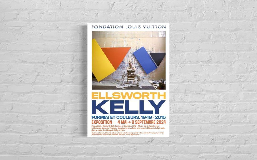 Amazon.co.jp: 日本未入荷 エルズワースケリー エキシビジョンポスター