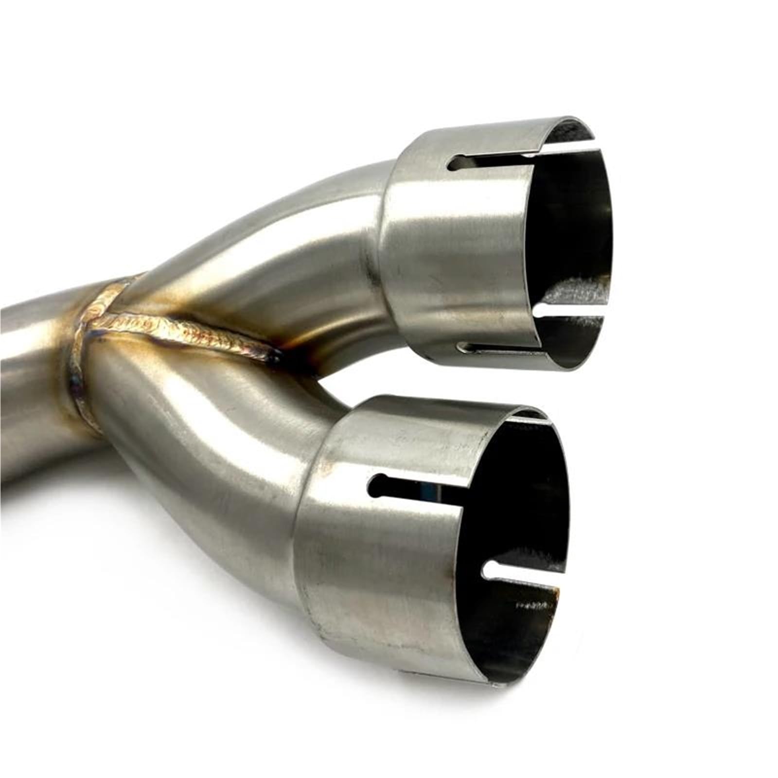 Genérico Silenciador de Escape Silenciador De Escape con Conexión De Tubo Intermedio En Y Motocicleta para Y&amaha R6 para YZF R6 2006-2019