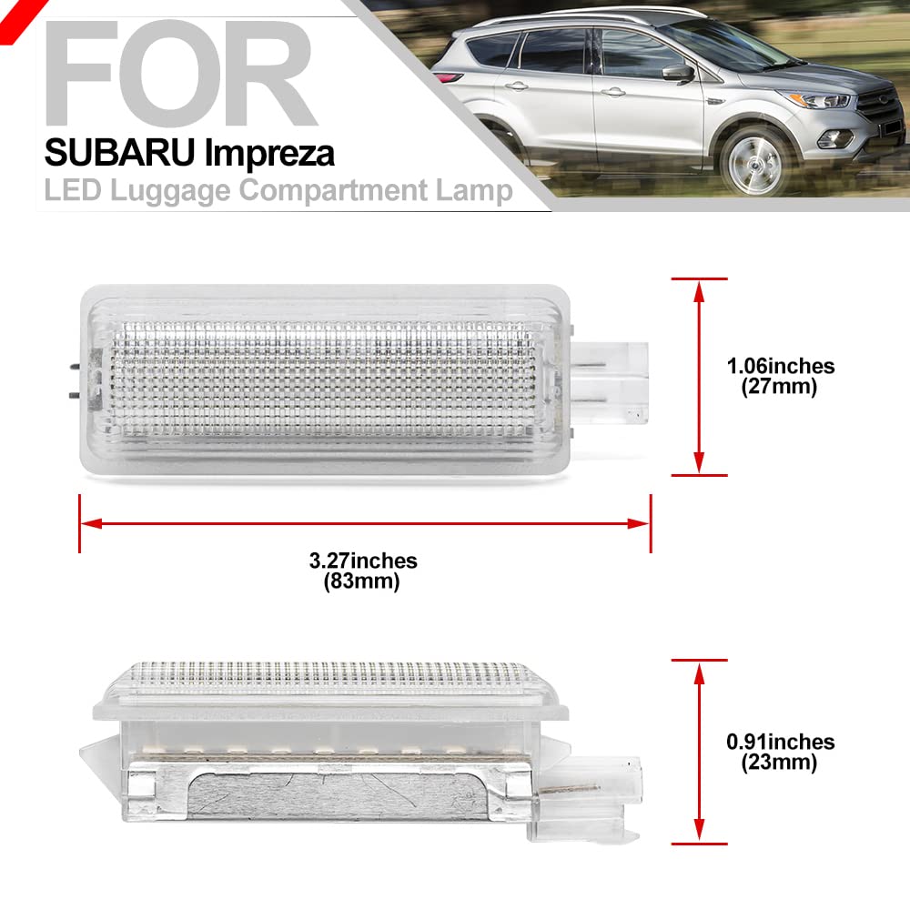 Amazon.com: White LED Luggage Compartment Light Trunk Area Lamp
