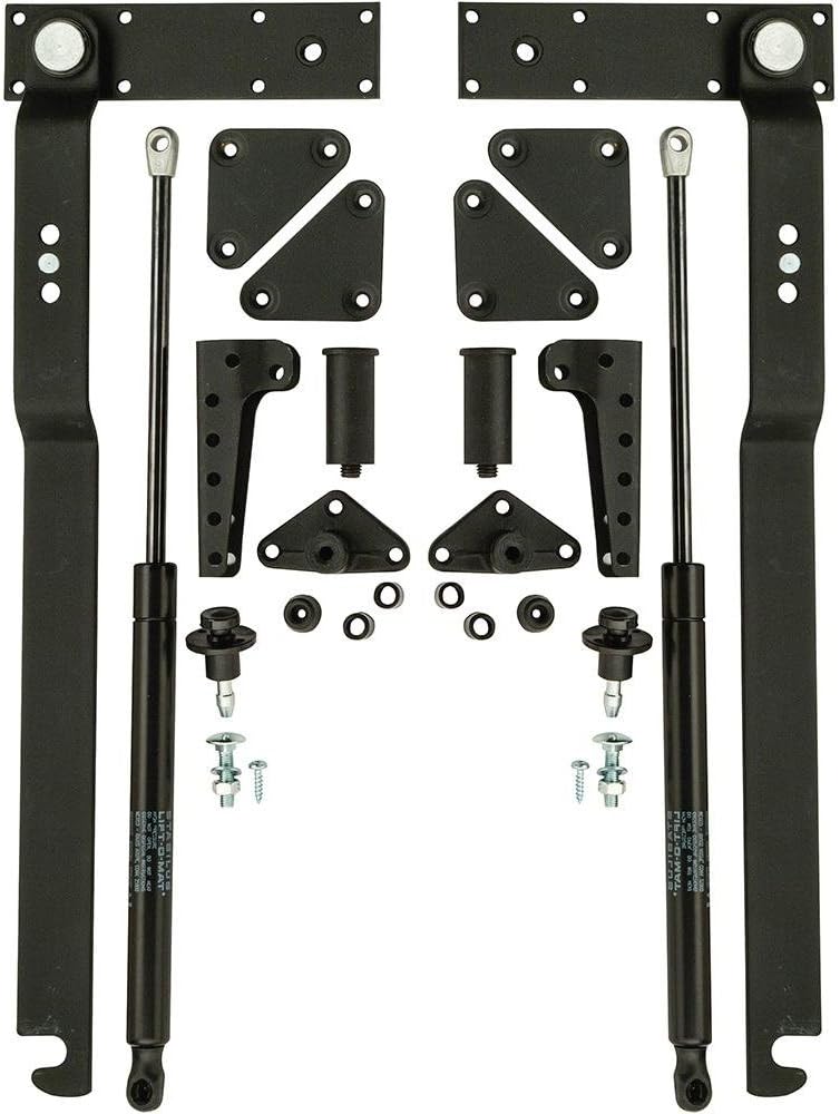 Fold-Out Bed and Desk Mechanism, Twin