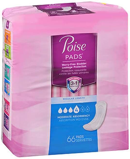 poise pads long length 4