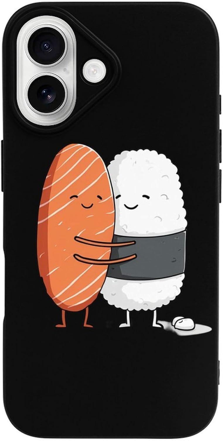 Sushi1 Hug Phone Case for iPhone 16 Pro Max Plus 16E