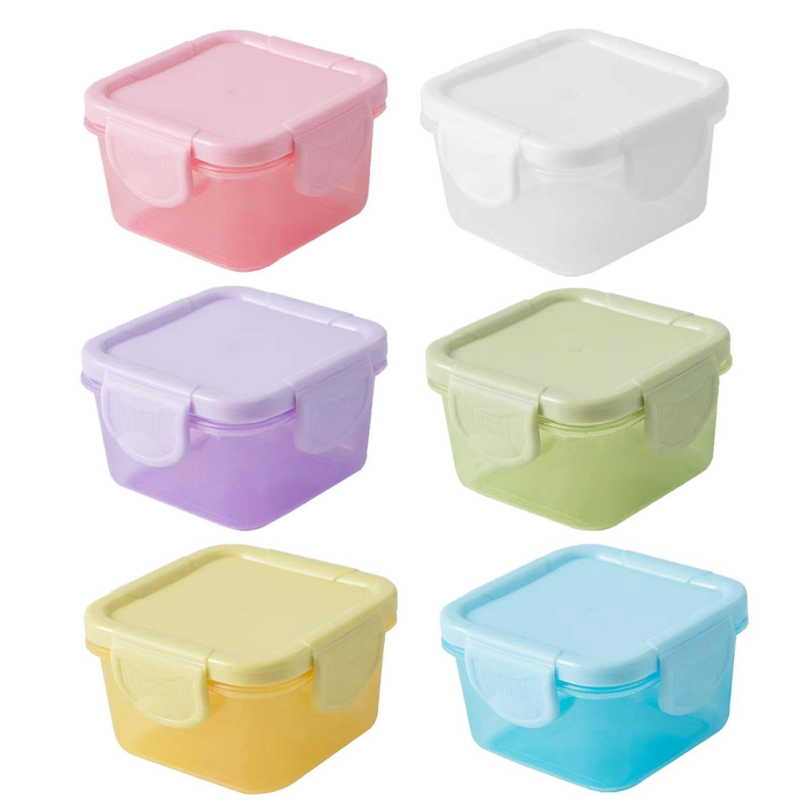 Ini 6 Part Storage Box, High Temperature Resistant Storage Box, Fresh Food Box, Reusable Storage Box