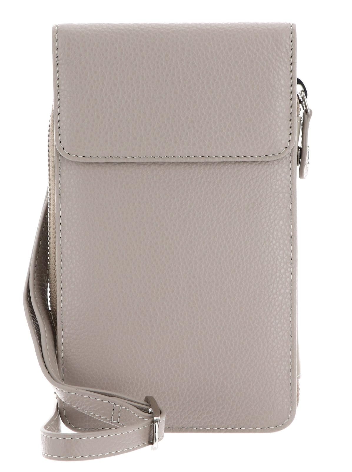 Golden Head Leder Handytasche Palma RFID Protect Handy-Umhängetasche 4045 Taupe