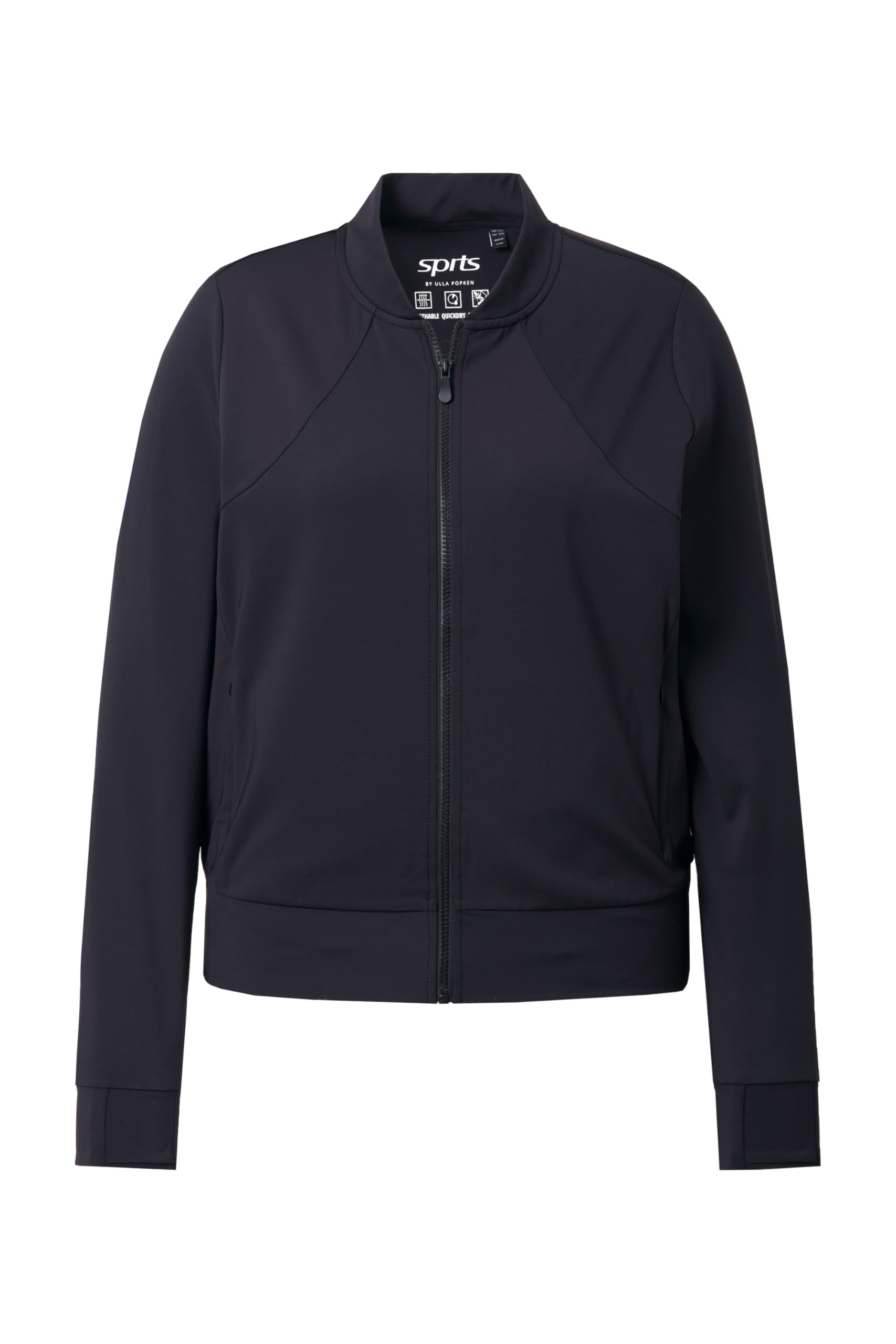 Ulla Popken Bluza sportowa Kobiety Sweatjacke Comfy Cool Stretch