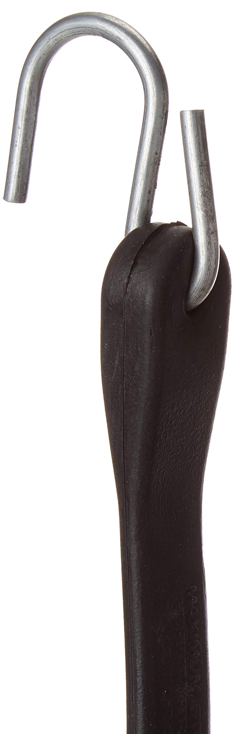 Cuerda elástica de goma de 15 pulgadas con ganchos, ganchos en forma de S, correas elásticas de caucho natural de alta resistencia, resistente a la intemperie