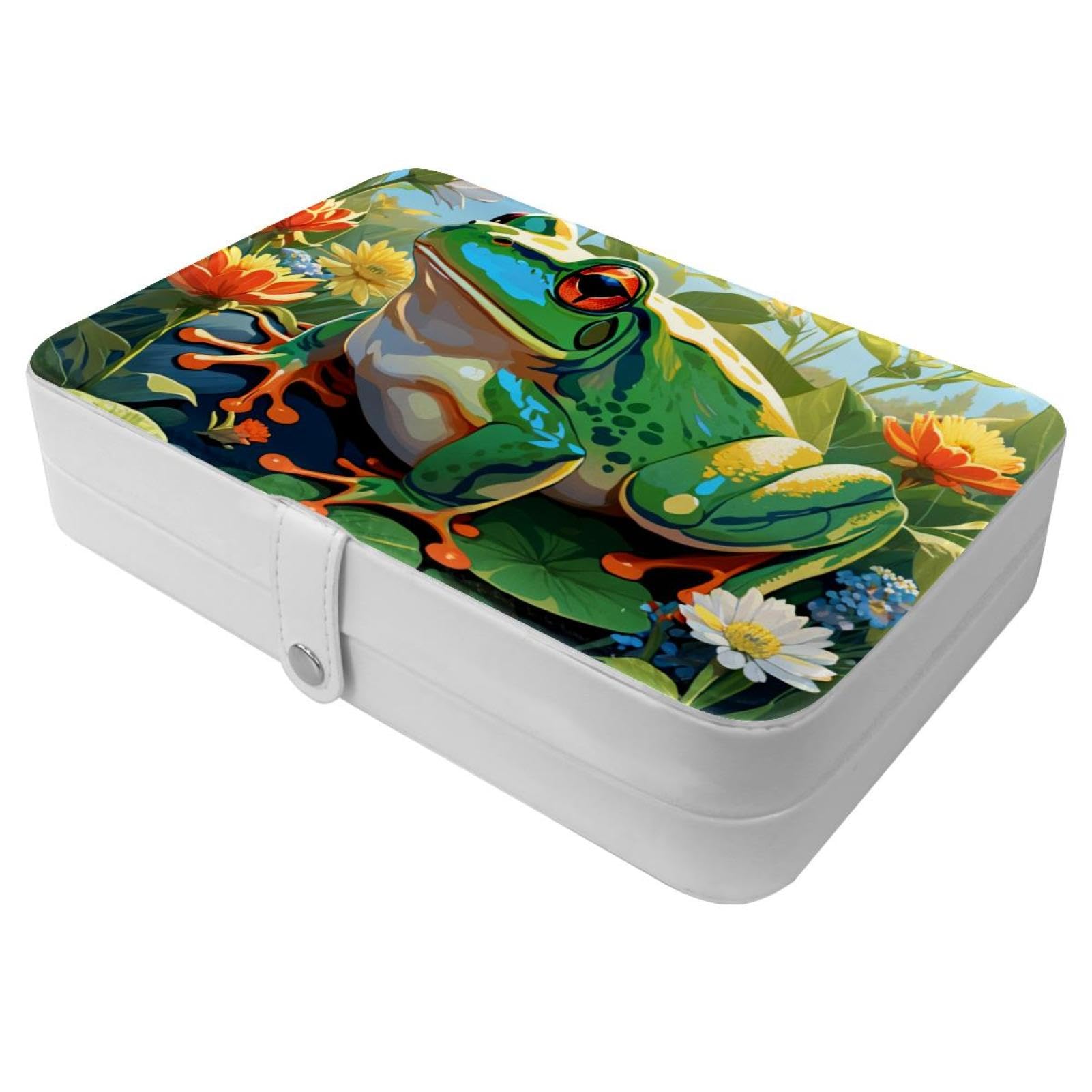 Étui à bijoux de voyage compact pour organiser vos bagues et colliers en vacances