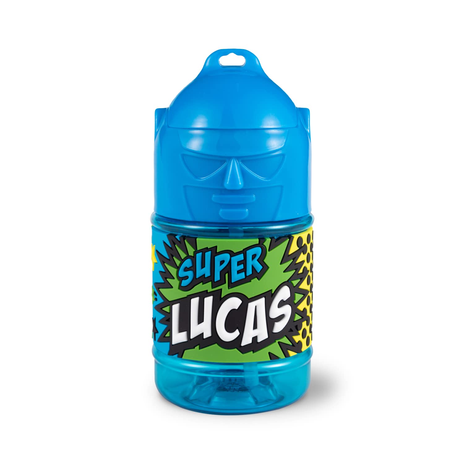 History & Heraldry Girls Lucas Personalised Super Drinks Bottle (Lucas)