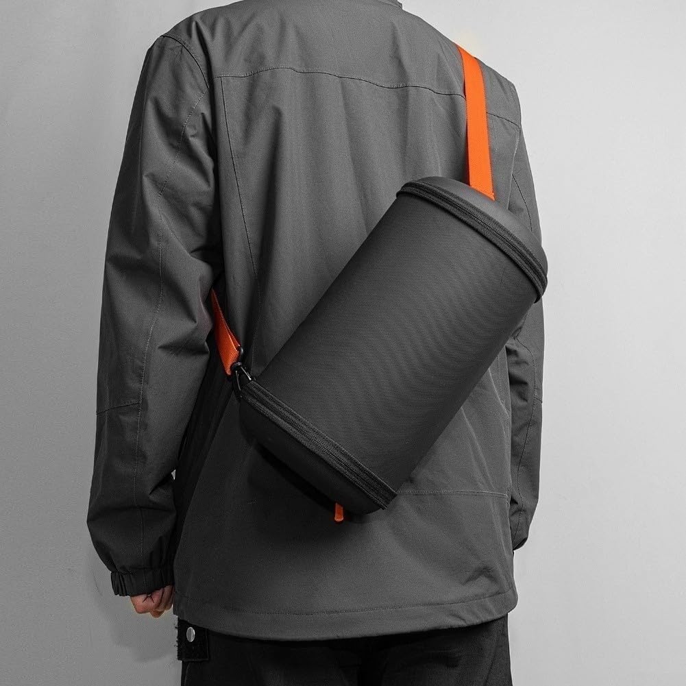 Genérico Bolsa de Almacenamiento rígida de EVA para proyectores, Funda Protectora portátil con Cremallera Segura,Organizador de Viaje Compacto para Dispositivos y Accesorios
