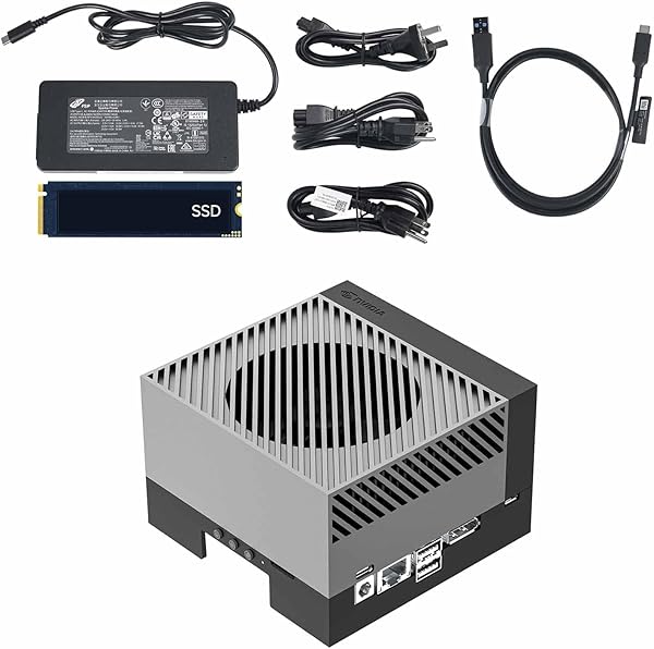 Yahboom N-VIDIA Official Jetson-A GX-Orin 64GB Developer Kit 275 Tops, with 2TB SSD AI Embodied Intelligence Development Provides AI Large Models/Ubuntu(A GX-Orin with 2TB SSD Dev-Kit) - 1