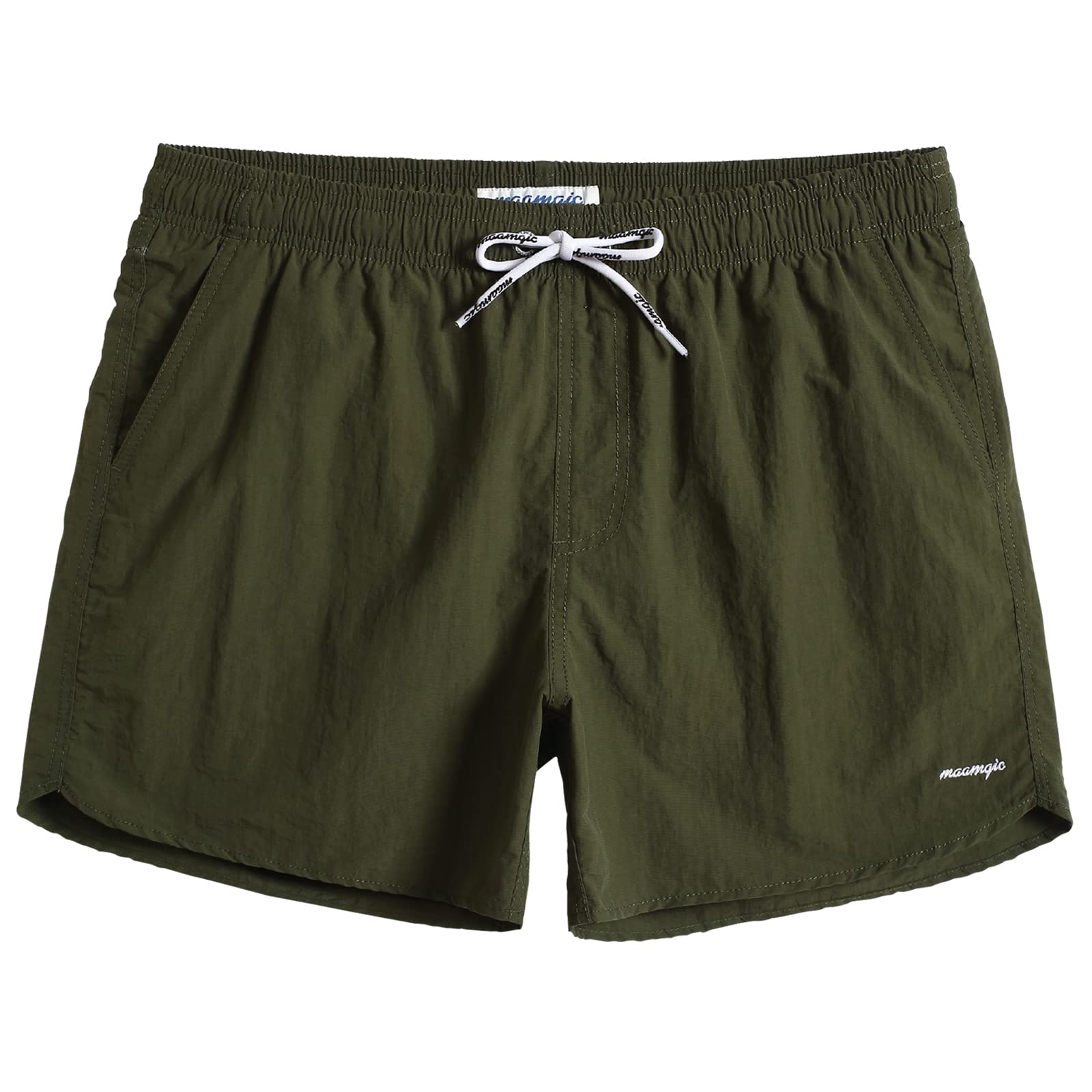 MaaMgic Mens Swim Trunks with Mesh Lining Quick Dry Mens Bathing Suit Shorts — view 10
