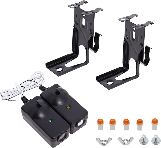 Safety Sensors Compatible with Chamberlain Liftmaster Sears Craftsman