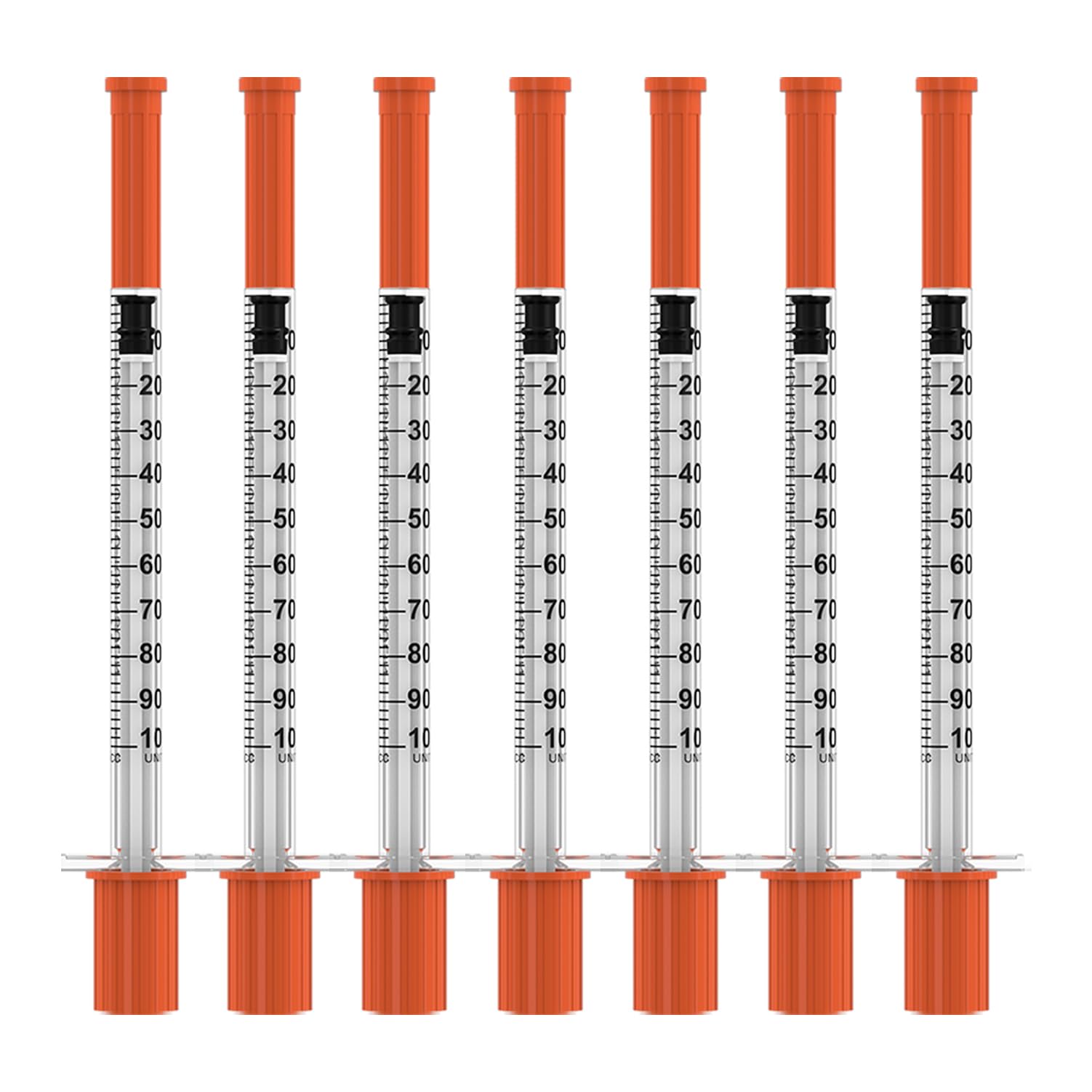 U-100 Disposable Syringes with Needle,1ml/cc,30G 5/16" (8mm), Individually Wrapped – 100 Pack| Lab Supplies — Amazon image 9