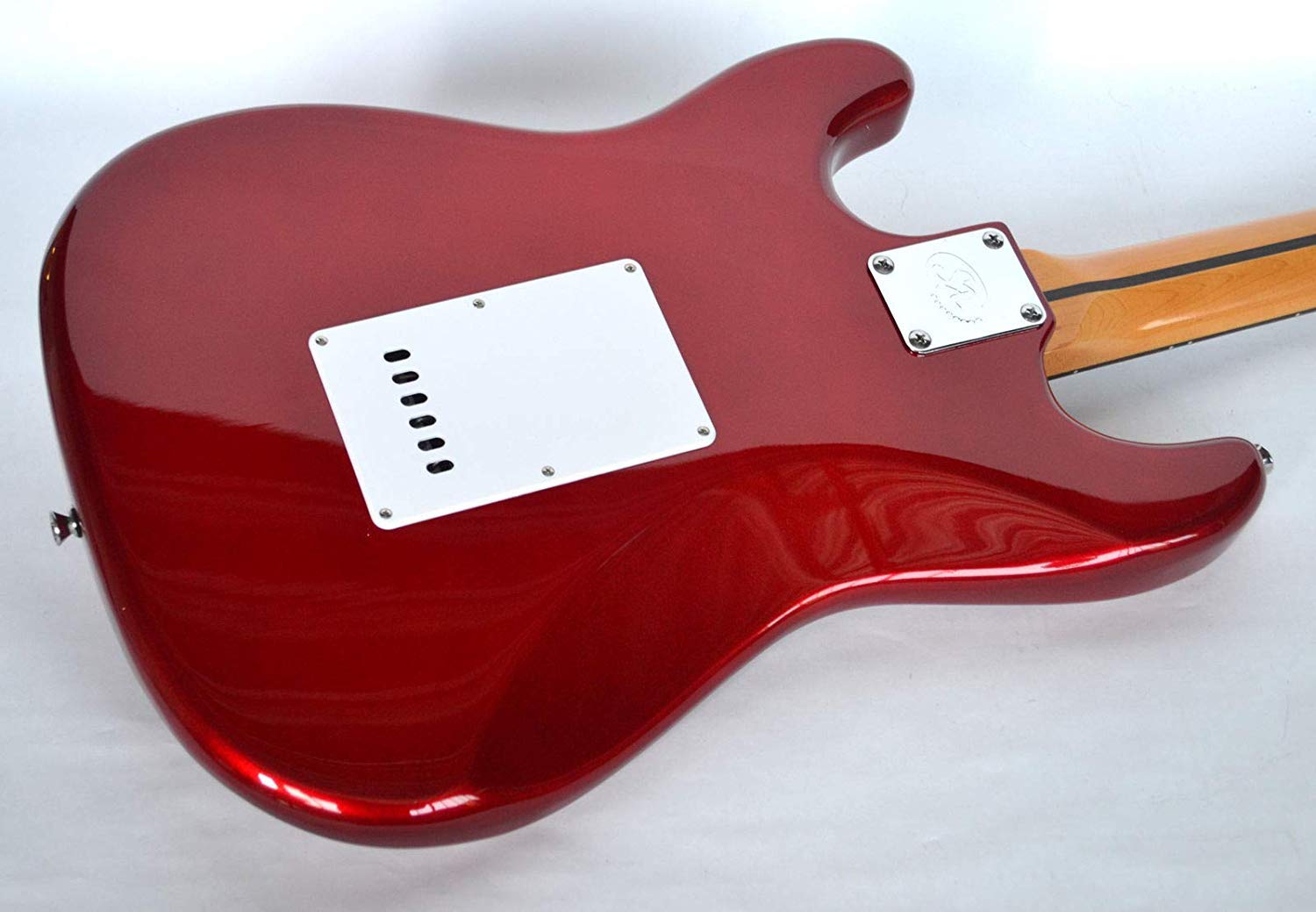 SX ELECTRIC GUITAR STRAT STYLE 3/4 SIZE IN RED WITH FREE GIG BAG