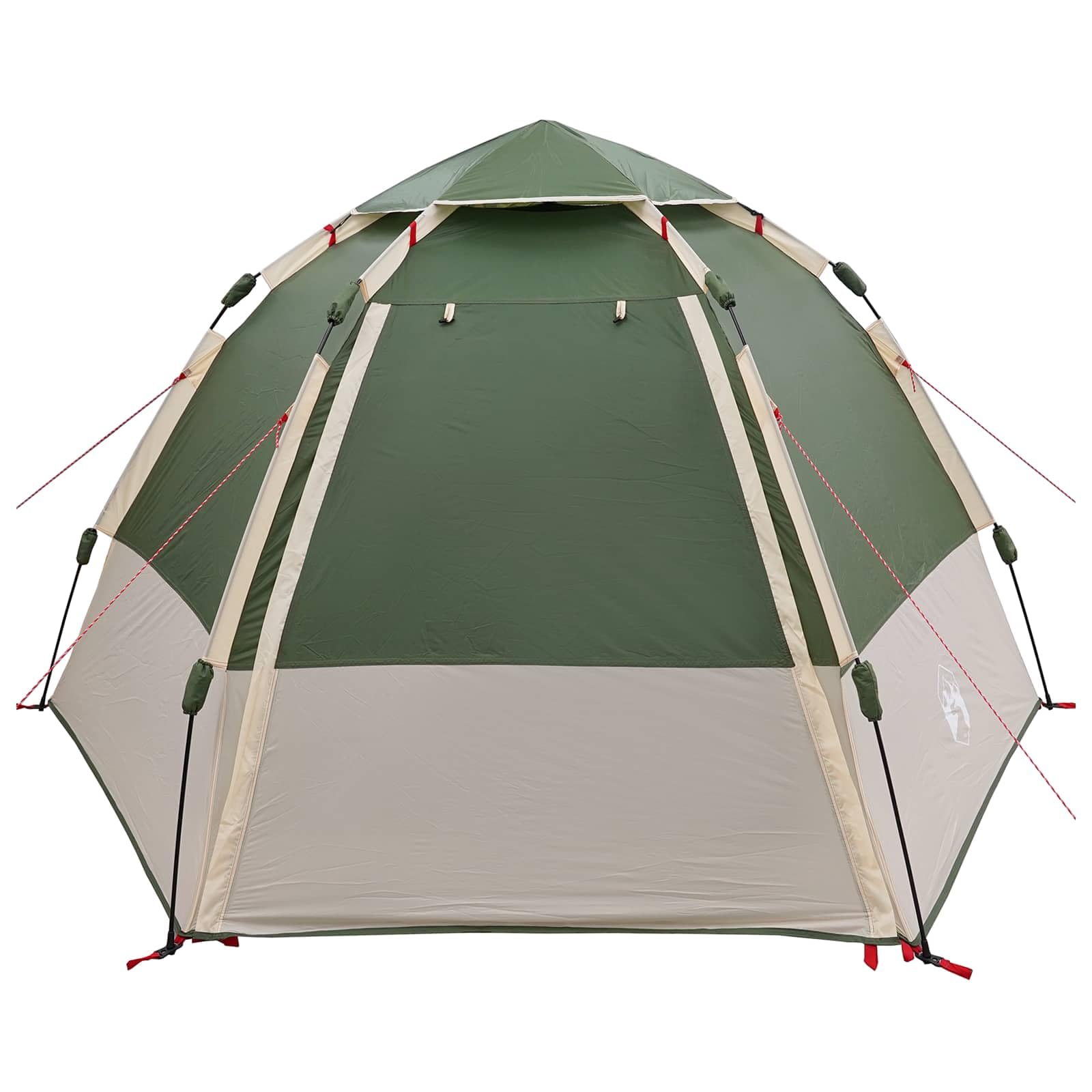 Tienda de campaña instantánea con Mosca para 4 Personas, de liberación rápida, Color Verde, para Exteriores, Ligera, fácil de Instalar, Adecuada para Picnic Familiar, Pesca, Senderismo