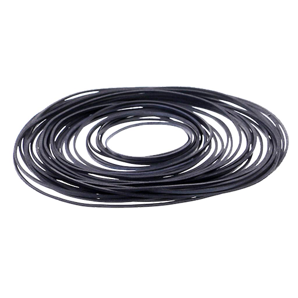 Cintura a Cassetta 30 Pezzi Mista assortita PRO per registratori Macchine Video CD-Rom Walkman unità Dvd Nero