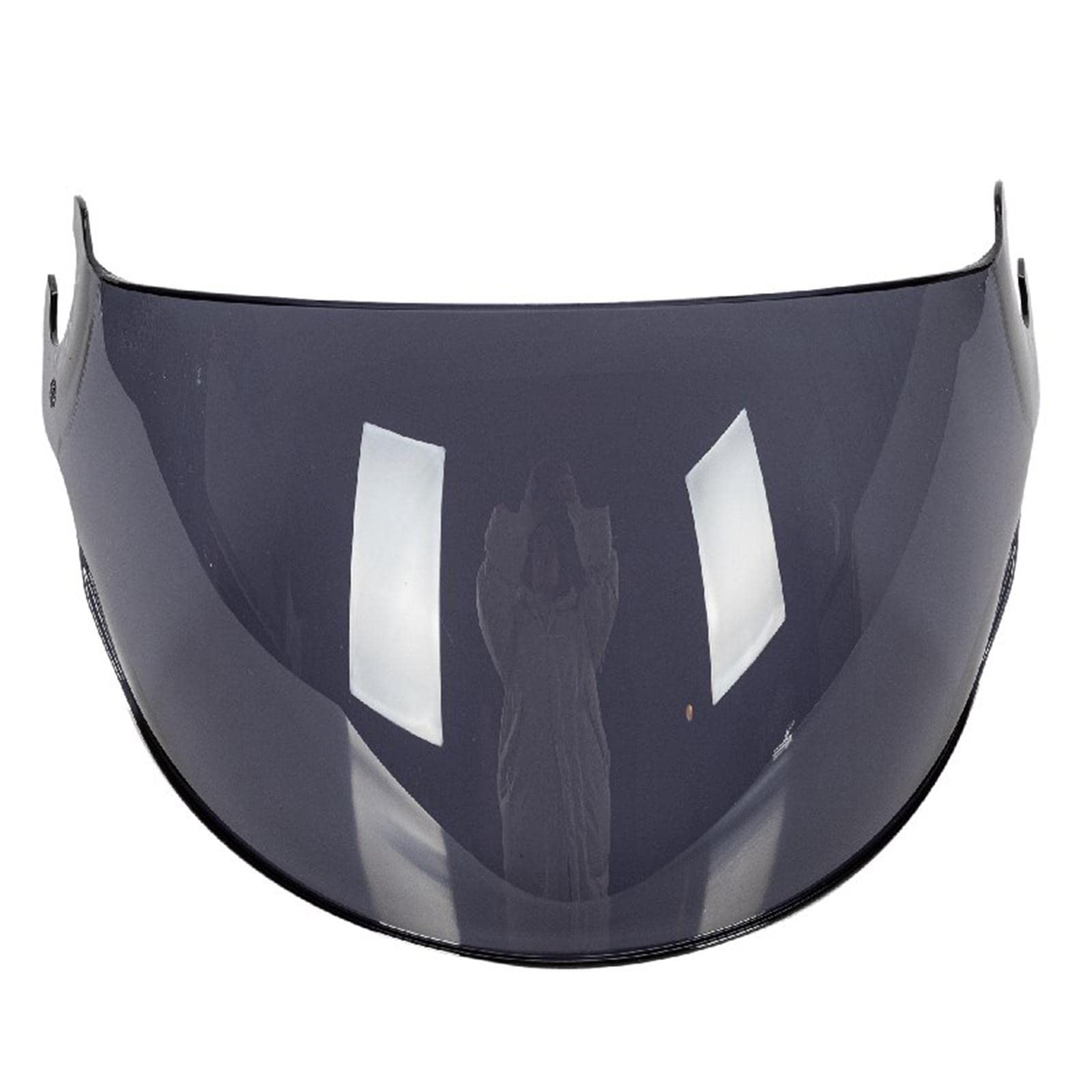 Visiera del casco Lente antigraffio Flip up Lente del parabrezza Visiera per LS2 of562 Sostituzione degli accessori Parti Facile da installare - Grigio