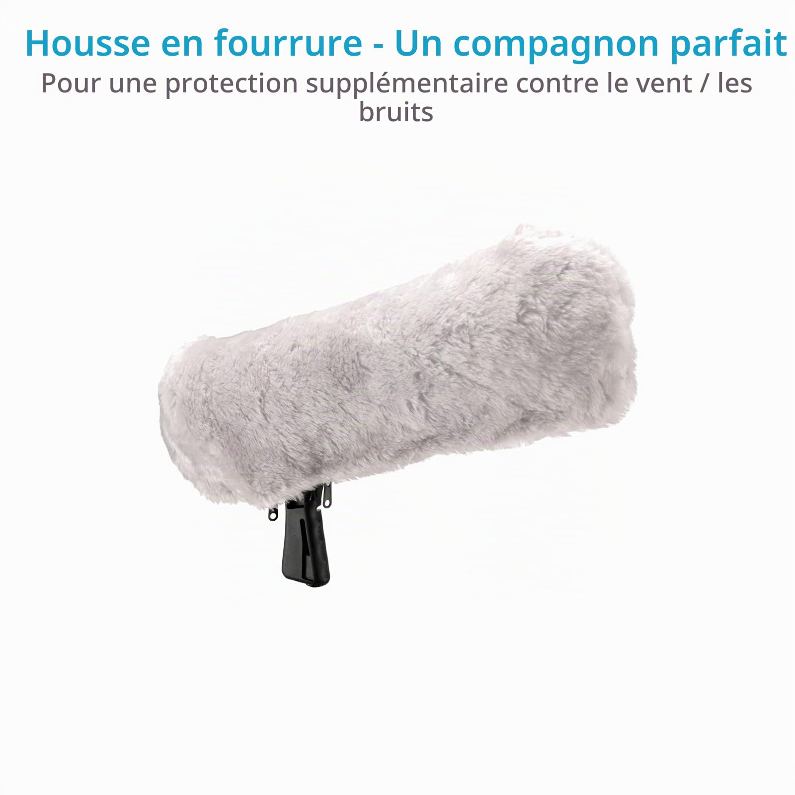 Proaim BMP40 R Paravent Blimp pour microphone d'enregistrement Pro | Blimp de 40 cm avec support anti-vibration, Windjammer et poignée pour réduire le bruit du vent