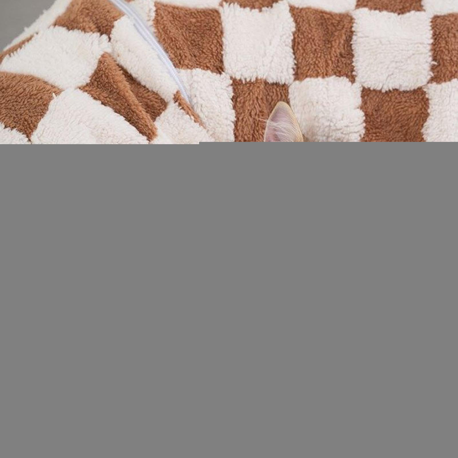 Katzentunnel Bett Waschbares Nest mit Ball Ball | höhle Und Spieltunnel Spielzeug Für Innen Schlafzimmer Wohnzimmer Wohnung Wohnheim Winter Kätzchen Welpe Kleintier Hund
