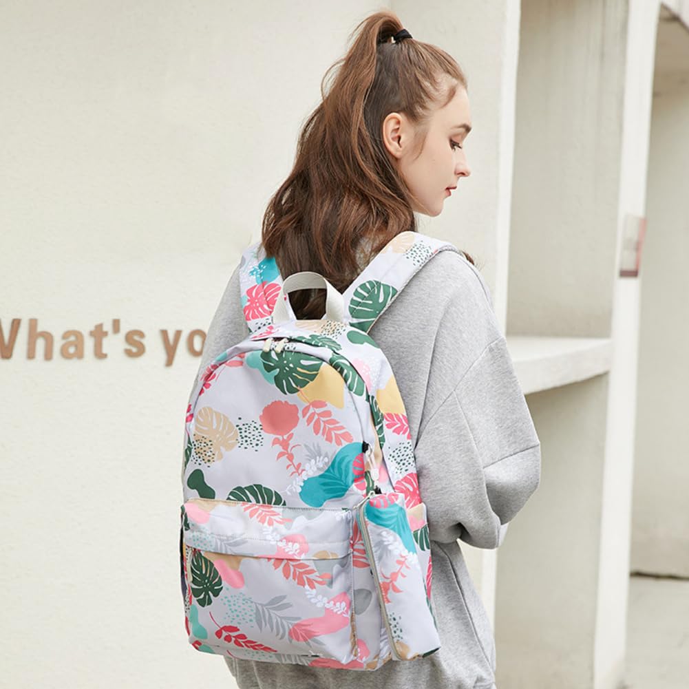 Juego de mochila escolar con bolsillo para bolígrafos, bolsa de pan aislante del calor, mochila para niños, mochila escolar, impermeable, para viajes escolares, excursiones diarias, viajes