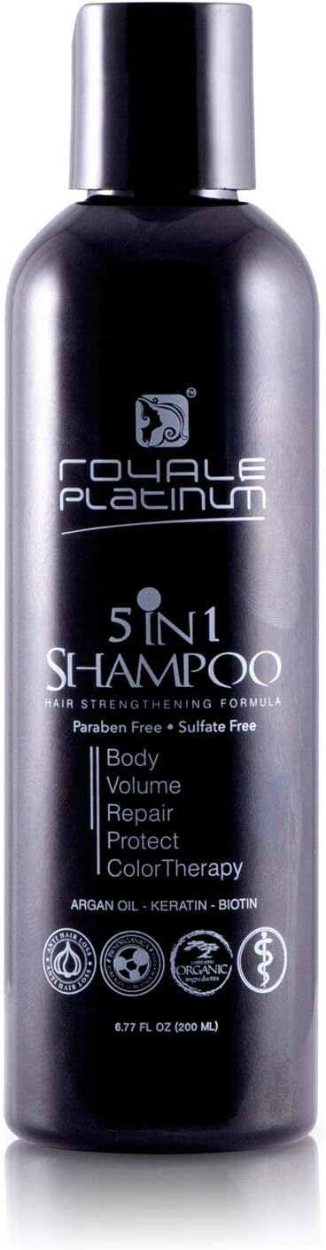 ROYALE INFINITY PRO Shampoo 5 in 1 SHAMPOO 200ml Volumizing, Color Therapy, Replenish and Regrowth