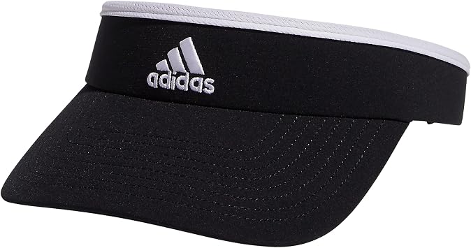 adidas Women's Match Visor, Black/White 
