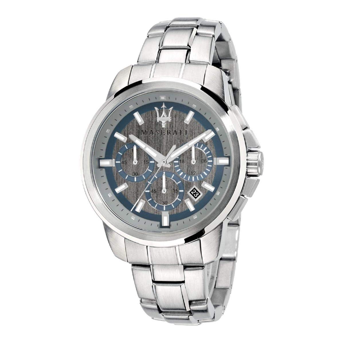 MaseratiReloj para Hombre, Colección Successo, Movimiento de Cuarzo, cronógrafo, en Acero - R8873621006