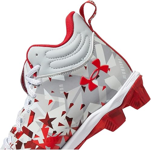 Miniatura 5 de Under Armour Foco de fútbol americano para niño 3.0 moldeado de goma de EE. UU. (bebéniño pequeñoniño grande)