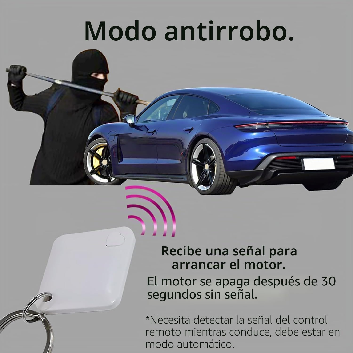 Sistema antirrobo inmovilizador de coche, M506, bloqueo de motor inalámbrico, dispositivo antirrobo automático, herramienta de corte de circuito inteligente, alarma universal de coche de 12 V