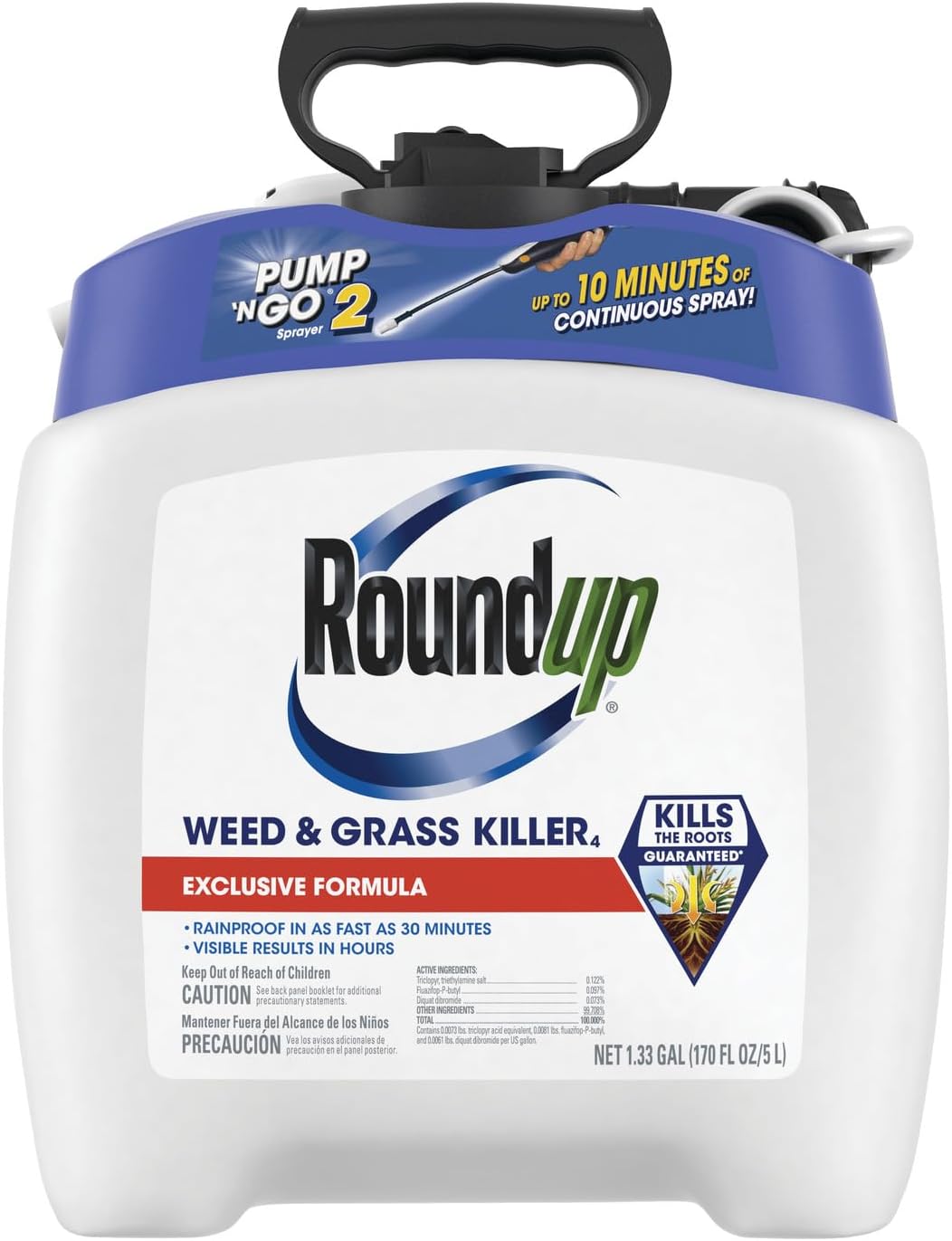 Roundup Dual Action 365 Weed & Grass Killer Plus 12 Month
