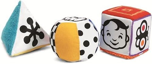 Manhattan Toy Wimmer-Ferguson Mind-Shapes - Juego de formas de actividad suave multisensorial