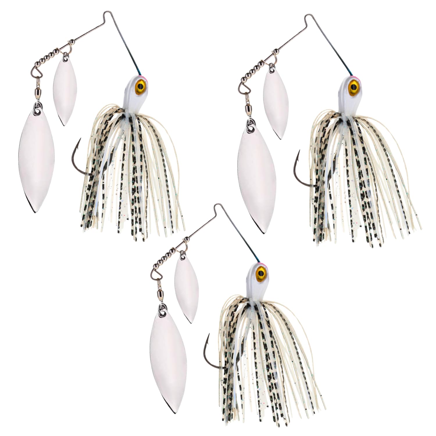 Reaction Tackle Spinner Bait 3-Pack
