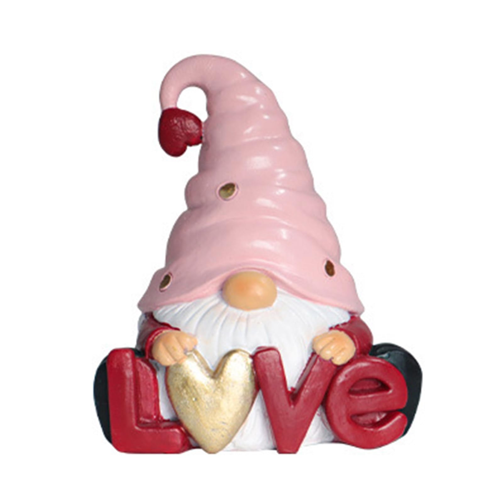 Kalttoy B Dwarf Statue Ornament Resin Centerpieces Christmas Decoration For Home Couple Gift Resin Ornament