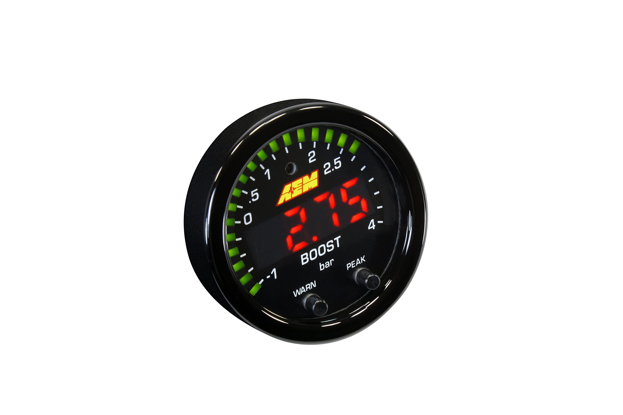 AEM X-Series 60PSI / 4BAR Boost Display Gauge PN: 30-0308
