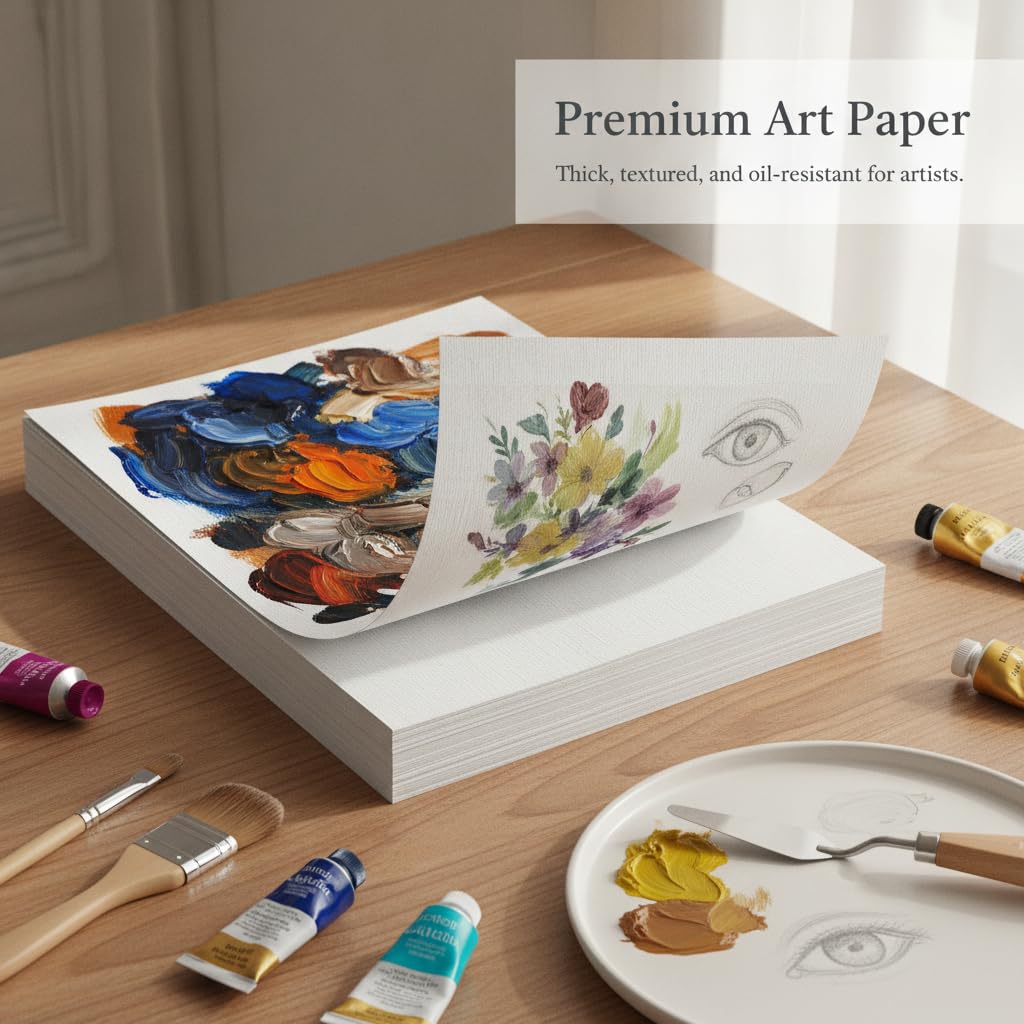 , Ölmalpapier, 600 g, 8K 30 Blatt (26.5x37.5cm)