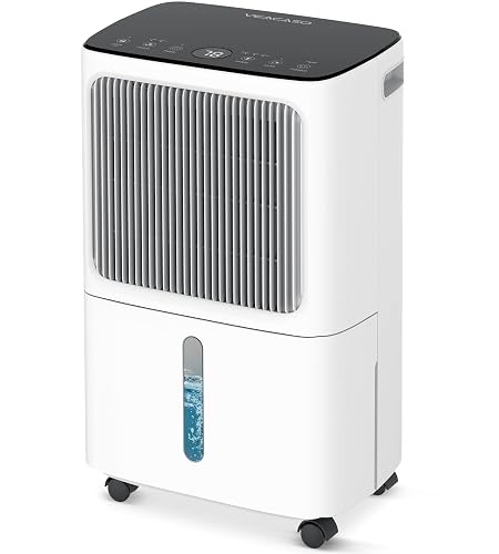 VEAGASO 34 Pint/D 2,500 Sq. Ft Dehumidifier for Basement