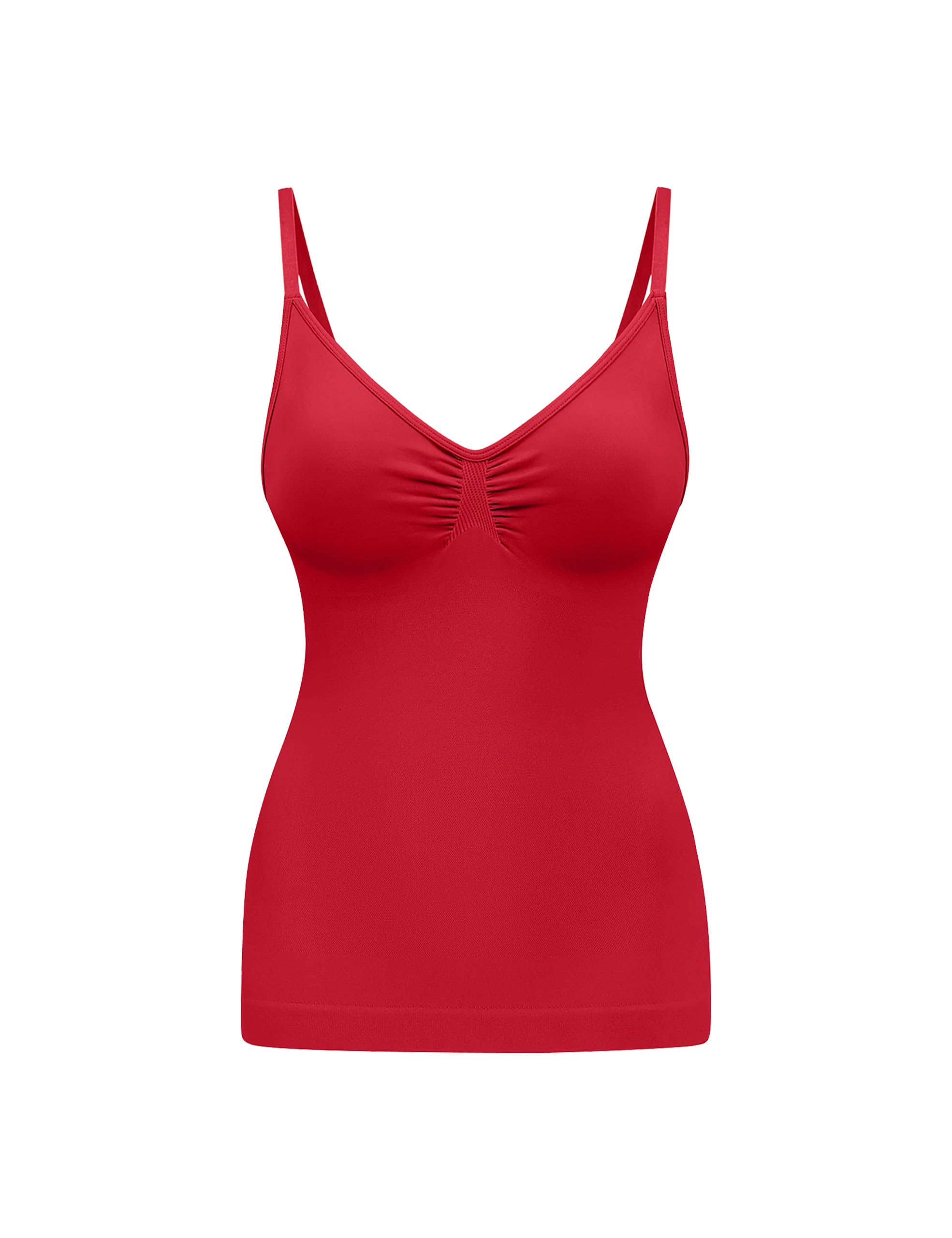 EUYZOU Womens Tummy Control Shapewear Tank Tops Seamless V-Neck Compression Tank Tops Body Shaper Camisole
