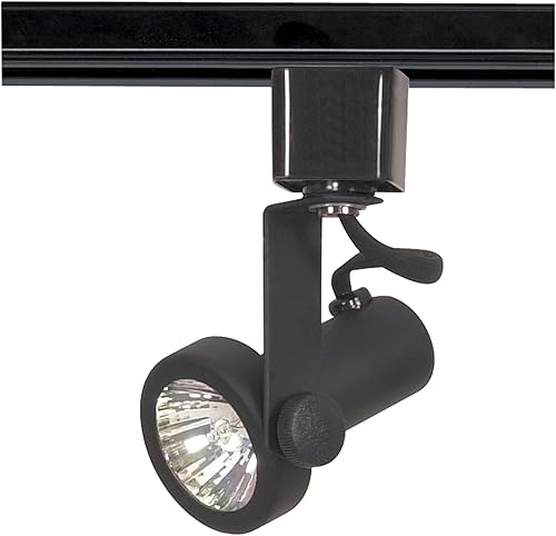 Miniatura 34 de TH205 R20 cabezal de carril cilíndrico de Nuvo, color negro, TH316, 50.00watts, 120.00 volts