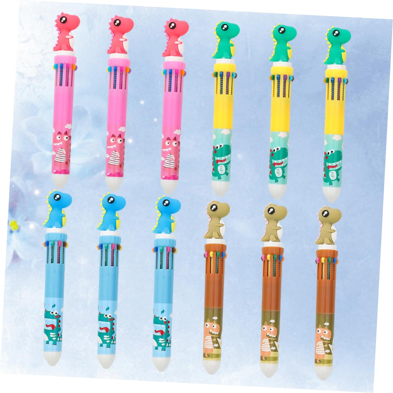 SHINEOFI 36piezas Bolígrafos De Bolita De Diseño De Estación Escolar Para Material Perfectos Para Dibujar y Firmar