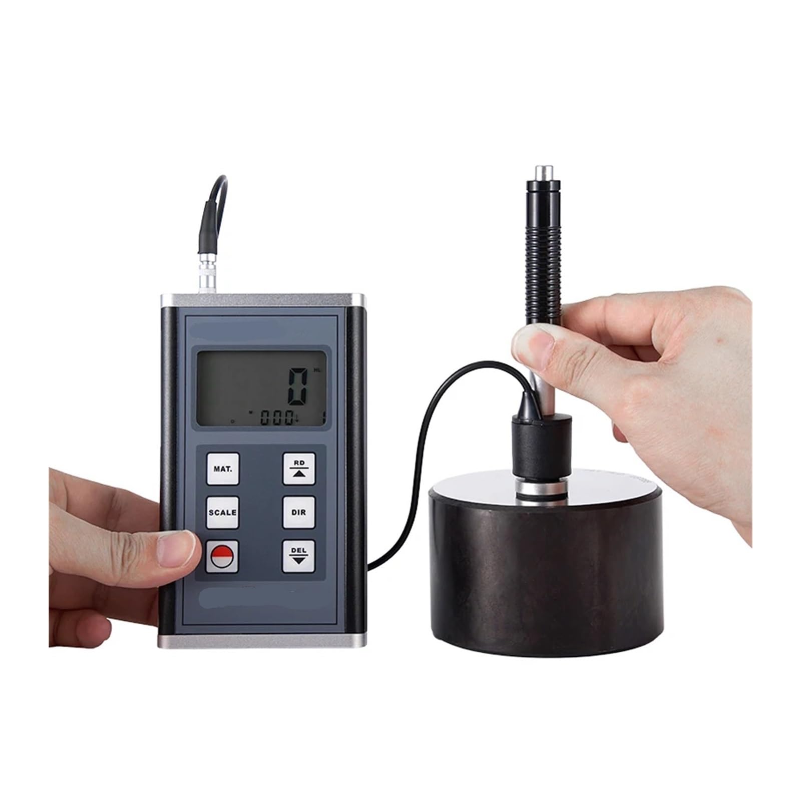 Gqnblvhzupdm A Hardness Tester Portable Leeb Hardness Tester High Precision Metal Steel Copper Luminum Lloy Hardness Tester