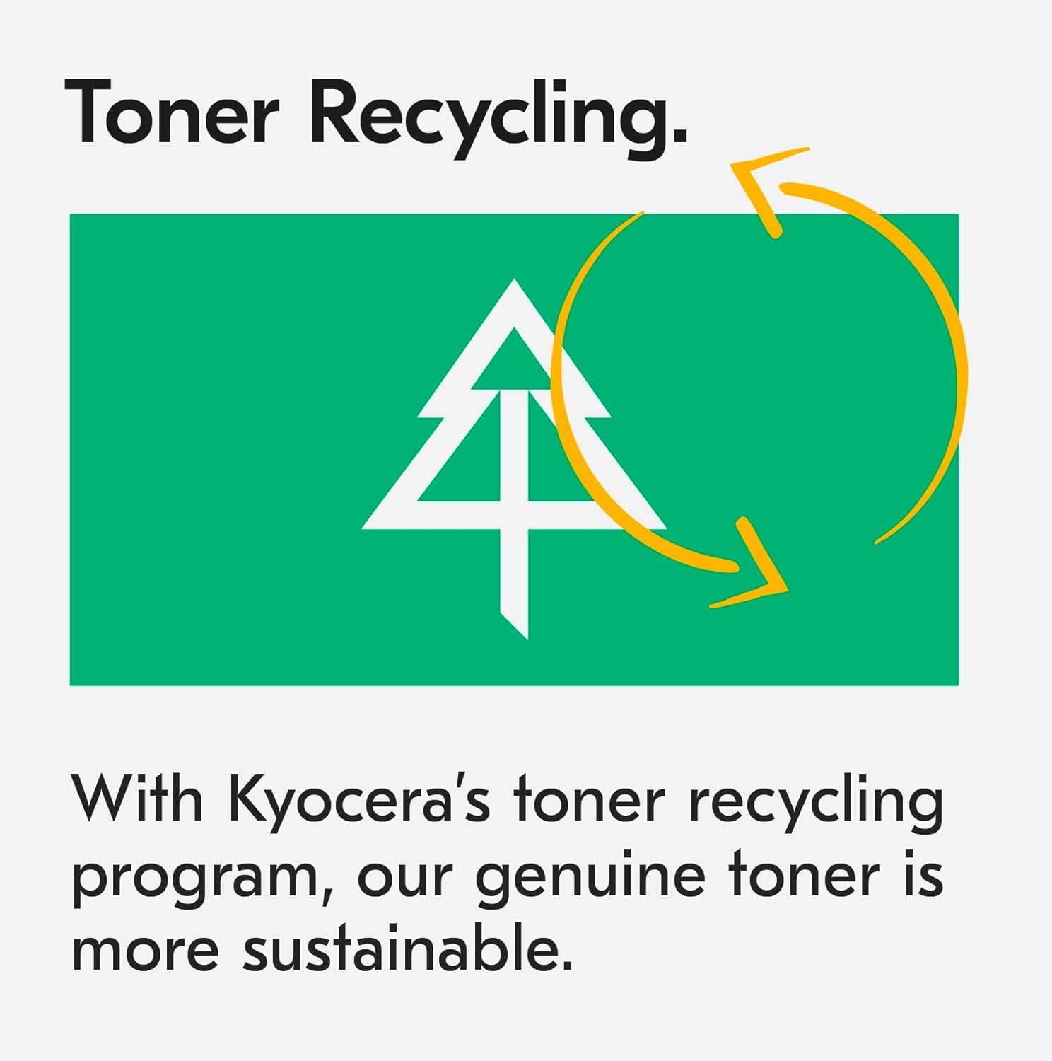KYOCERA TK-5242K Black Toner Cartridge for M5526cdw/ P5026cdw Model Laser Printers (1T02R70US0)
