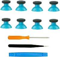 Vista 6 de 8 piezas de repuesto para controlador Xbox One S/X/Elite, kit de reparación de joysticks para controlador Xbox Series X y S, piezas de palillos