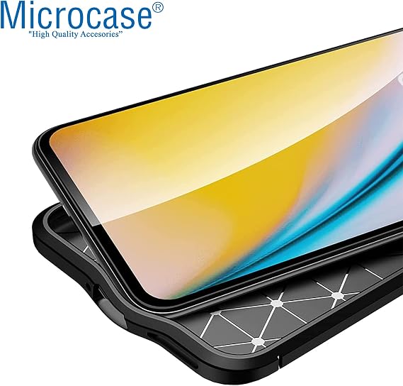 Microcase OnePlus Nord 2 5G Leather Tpu Silikon Kılıf - Siyah
