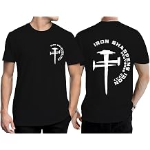 Christian Shirts for Men Religion Faith Shirts Scripture Nail Jesus Cross Graphic Tees Bible Verse Short Sleeve Tops