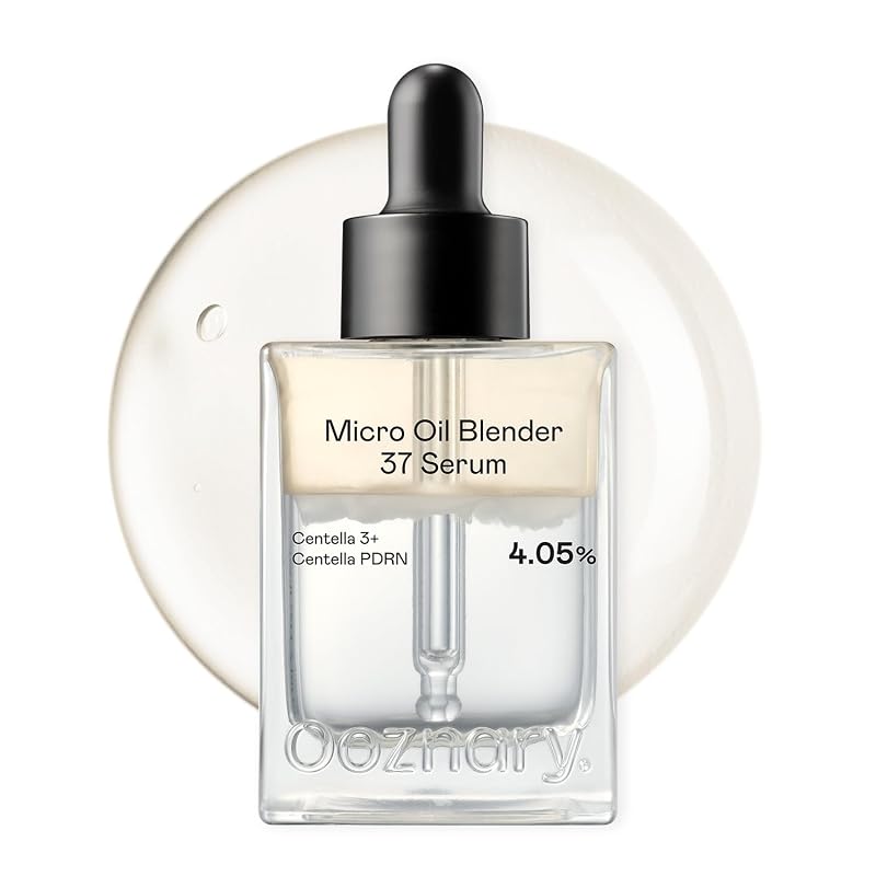 Sérum facial Micro Oil 37 OOZNARY com CICA-PDRN 4,05% e Centella, 30 mL