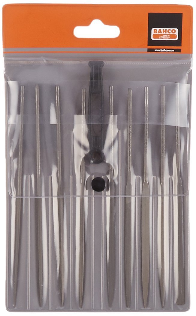 Bahco 2-471-16-1-0 - Zestaw igłowych pilników 16 cm Entrefina