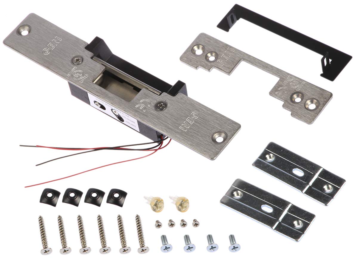 RS PRO Elektrischer Türöffner mit Ausfallsicherung, 12V, 33 mm x 40mm x 202 mm